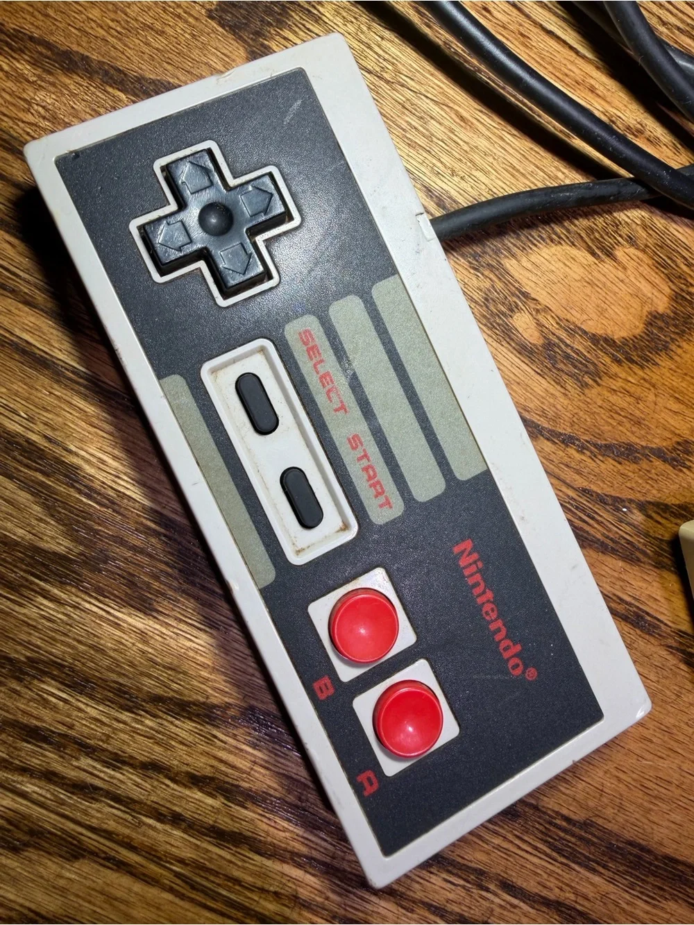 Original Nintendo NES Video Game Controller NES-004 OEM X2 Bundle Lot!